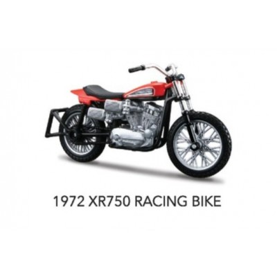 1972 XR750 RACING BIKE - 1/18 SCALE ( HARLEY DAVIDSON ) - MAISTO